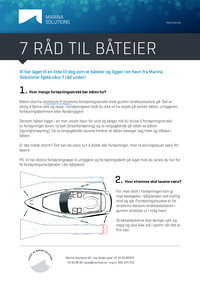 7 råd til båt eier