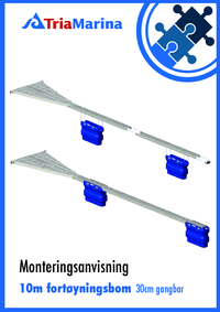 Fortøyningsbom 30 cm - 10 meter