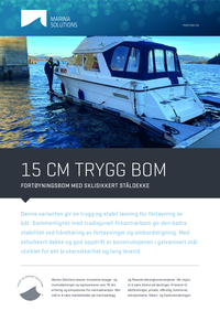 15 cm fortøyningsbom