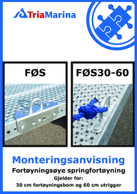 Monteringsanvisning FØS FØS30 60