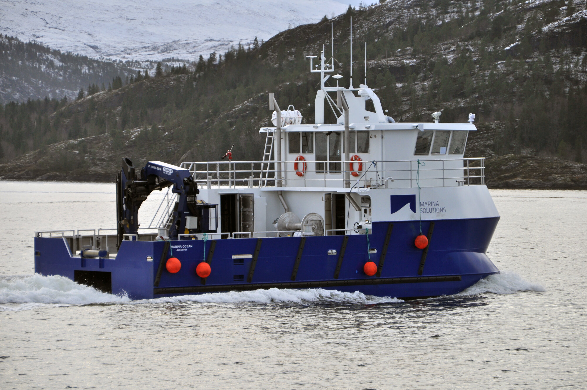 Ny båt til Marina Solutions AS | Marina Solutions